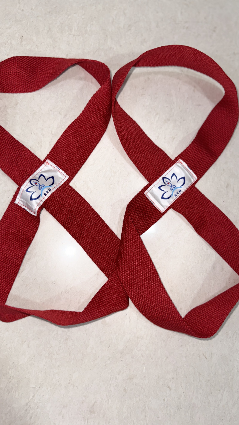 Yoga infinity belt Red